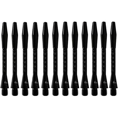 POFET 12Pack Black Metal Dart Shafts Cover