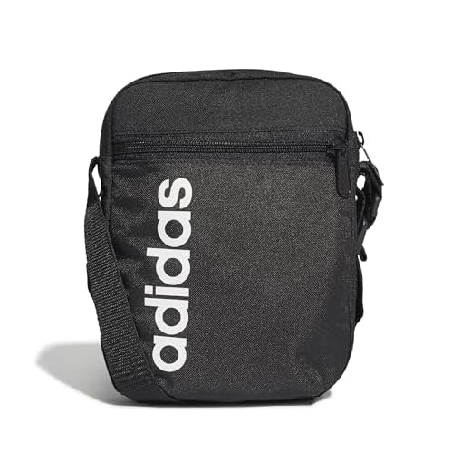 adidas Lin Core Org Organizer, Unisex adulto, black/black/white, NS