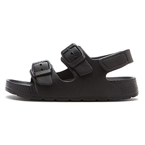 Image of EasyStar Boys and Girls Lightweight Dual-Adjustable Sandal Buckles With Hook and Loop Heel Closure
