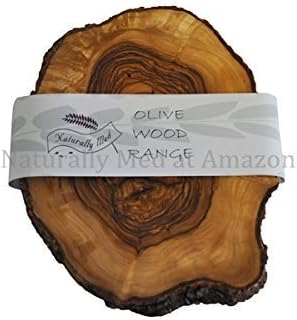 Naturally MedOlive Wood Rustic Trivet