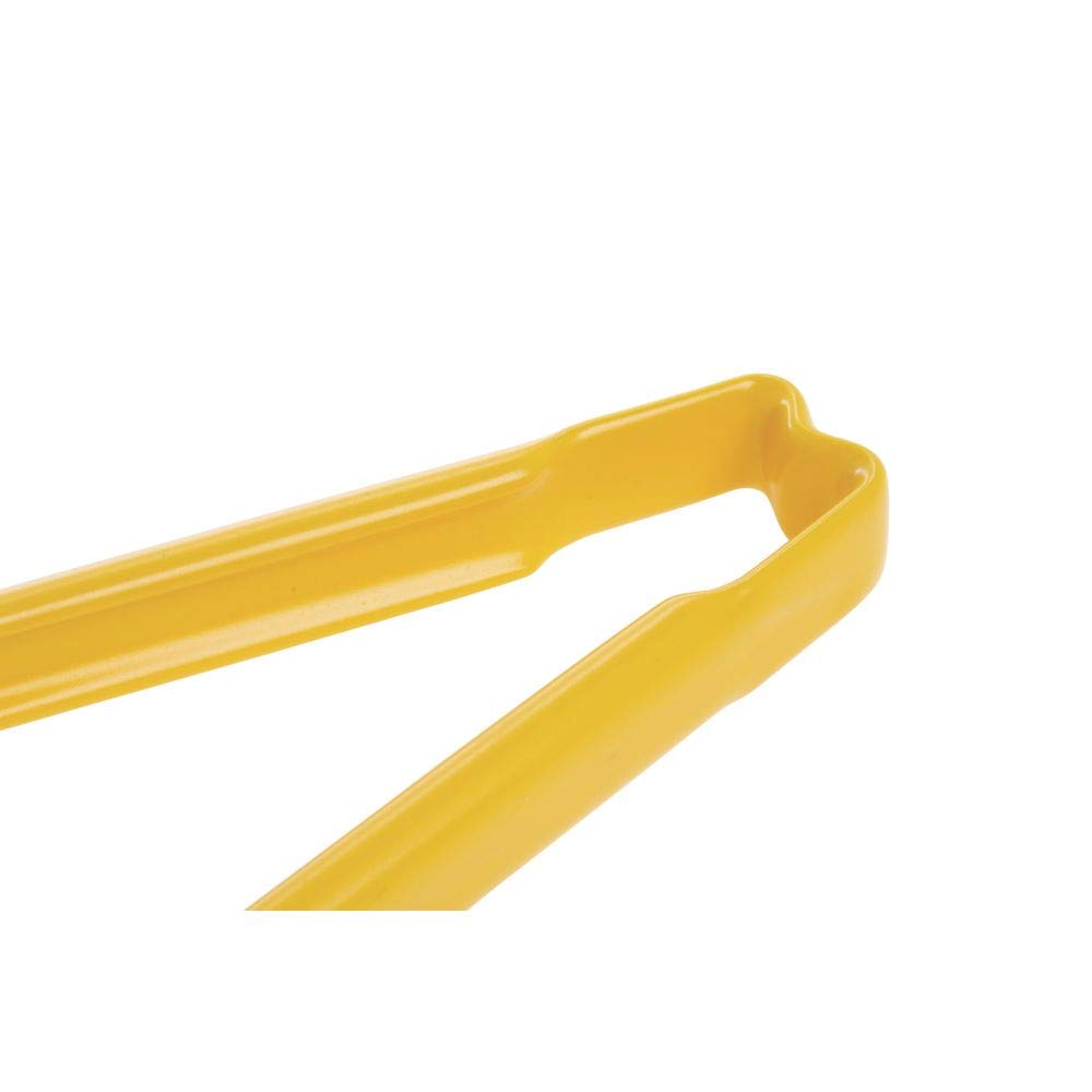 Vollrath Jacob's Pride Stainless Steel One-Piece Utility Tong with Yellow Kool-Touch(r) Handle - 16"L - Image 3