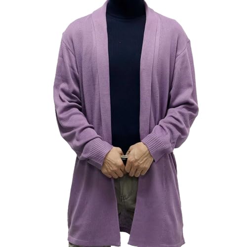 Long Cardigan Sweaters for Men Shawl Collar Sweater Open Front Cardigan Long Sleeve Knit Cardigan Fashion Oufits4