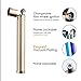 DLHONORV Lighter Cigarette Shaped Butane Refillable Fire Starter with Back-up Flints Gifts for Men Women Lady (Excluding Butane) (Golden)