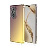HONLEN Custodia per HONOR 200 Pro 5G Case, (6.78" Inches) Trasparente Sfumato TPU Silicone Progettata, 4 Angoli rinforzati Case