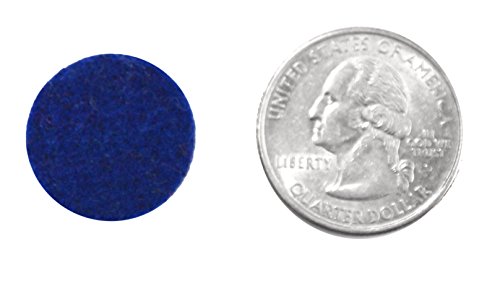 Image of Playfully Ever After Blue, Red, White & Yellow Craft Felt Circles (3 /4 Inch - 300pc)