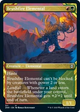 Brushfire Elemental - Lámina - Escaparate