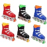 【MINI SKATEBOARD POUR DOIGTS】Ce paquet contient 6 mini-skateboards pour les doigts, mesurant chacun environ 5,9 x 5,2 x 2,3 cm. Compacts, légers et faciles à transporter, ils vous permettent de vous amuser à faire du skateboard avec les doigts à tout moment.