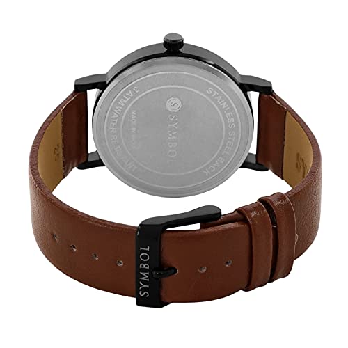 Image of Amazon Brand - Symbol Analog Men's Watch (Dial Colored Strap)