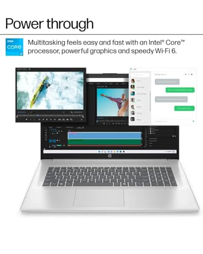 HP 17 Laptop Business 17.3" HD+ IPS Intel Core i3 miniatura 5