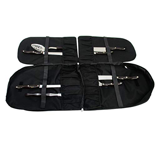 20 Pocket Professional Chef Knife Utensil Slingbag Nylon Backpack by Trademark Innovations