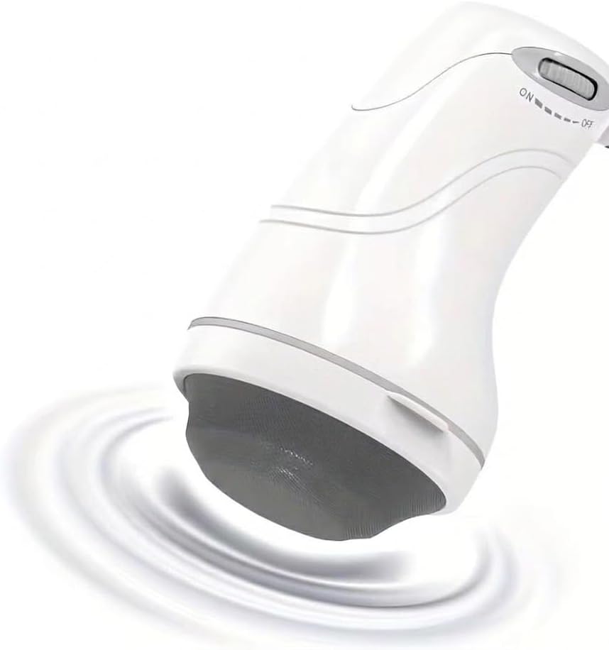 Electric Handheld Body Massager with 8 Attachment Heads, Cordless Percussion Massager for Cellulite Reduction, Deep Tissue Muscle Relief, Neck Shoulder Back Pain Relief