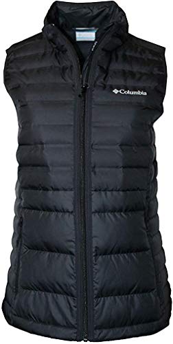 Columbia Women's McKay Lake Lightweight Down Puffer Vest (Black, L)