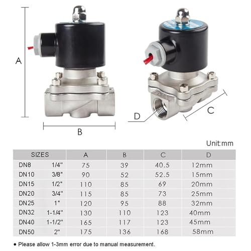 Électrovanne eau normalement fermée 1/2 24V pour arrosage automatique connecté - 3