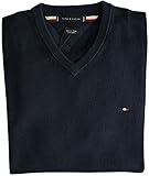  Tommy Hilfiger Pullover CTN Cashmere V-NK, Sky Captain Heather (XXL)
