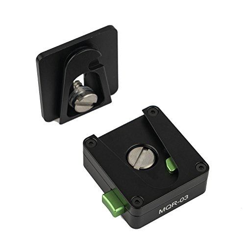Ikan Quick Release Plate For Monitors Lanparte, Black (Mqr-03) #TOP2