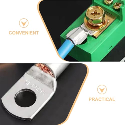 Cable conectores de crimpado para amplificador de coche kit de 130 terminales eléctricos 4