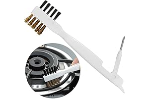Deep Gas Stove Brass Wire Cleaning Scrub Brush For Kitchen Cleaning