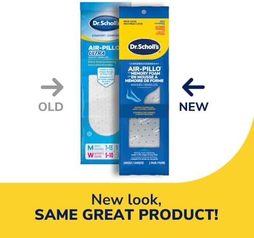 Dr. Scholl's® Air-Pillo® with Memory Foam Insoles, Unisex (Men 7-12) (Women 5-10), 1 Pair, Trim to Fit Inserts — view 2