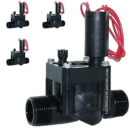 Set 4 Elettrovalvole Irrigazione 24V 32mm - Con Regolatore Flusso | Per Programmatori Di Qualsiasi Marca - Foto 2