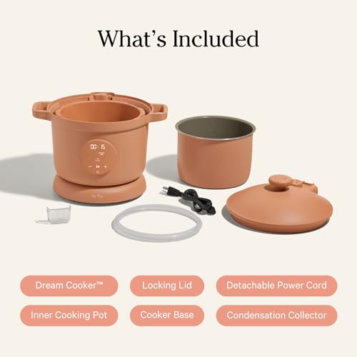 Our Place Dream Cooker 6-quart Multicooker | 4 Modes: Pressure, Slow, Sear, Saute | Hands-Free Steam Release | Tailored