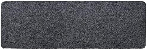 JVL Tanami Machine Washable Barrier Door Mat, Charcoal, 50 x 75 cm