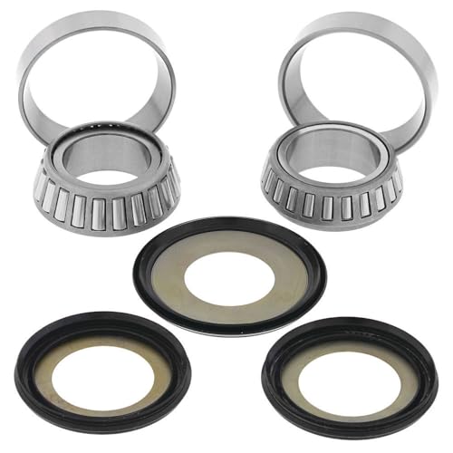 All Balls Dirt Bike Steering Stem Bearing Kit Compatible with 2003-2010 Yamaha YZ450F
