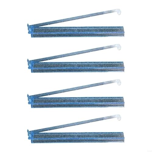 Support Mahjong avec Poussoir Coulissant : Set Transparent de 4 Pièces