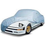 iCarCover Custom Car Cover for Porsche 930, 944, Turbo, Coupe, Convertible, Cabriolet, Waterproof All-Weather Rain Snow UV Sun Protector Full Exterior Indoor Outdoor Car Cover (Fits 1975-1991)
