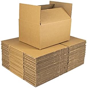 25 x Single Wall 8" x 6" x 4" Inches (20 x 15 x 10 cm) Royal Mail Small Parcel Size, Cardboard Small Box For Shipping, Postal Boxes, Parcel Boxes For Posting Durable & Perfect for Any Online Business