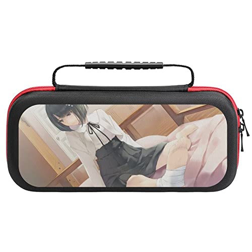 杉菜水姫 Switch ケース スイッチ ケース 保護カバー 収納バッグ 防塵 防汚 耐衝撃 持ち運び便利 ゲーム機収納袋 大容量で20枚のゲームカードを収納可能 全面保護