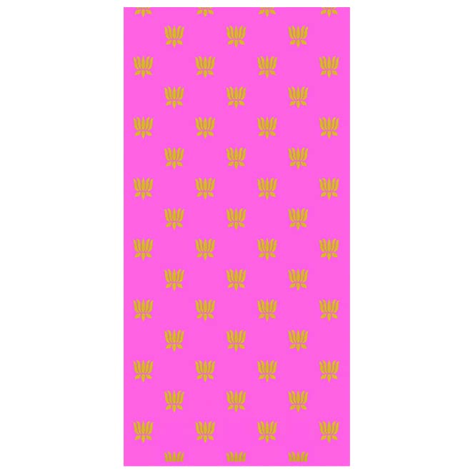 SATVIK 8x4ft. Pink Fabric Backdrop for Pooja Pujan Decoration Lotus Floral Print Indian Traditional Festive Puja Cloth Mehndi Haldi Flower Curtain Wedding Anniversary Bridal Baby Shower Wall Banner - Image 4