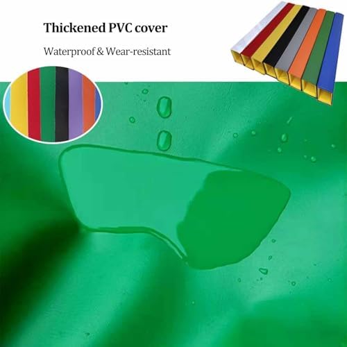 70.87" Tall Basketball Pole Pad - Heavy Duty Square Wrap Around Padding, Safe Protector for Basketball Hoops in Basements, Gardens, and Playgrounds