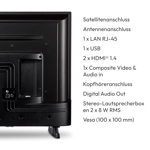 MEDION P14031 (MD 29242) 100,3 cm (40 Zoll) Full HD Fernseher (Android TV, Smart TV, HDR, Netflix, Prime Video, PVR, Bluetooth) – Bild 5