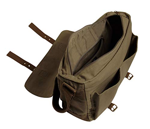 Rothco Deluxe Vintage Canvas Messenger Bag #TOP3