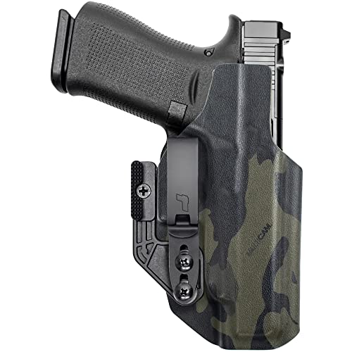 Tulster Oath IWB Holster fits: Glock 48 / MOS | Optic Compatible Inside The Waistband Appendix Concealed Carry Kydex Holster - Tulster