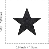 Star Rubber Stamp, 3/5 Inch Small Mini Stamp for Scrapbooking Card Making Planner