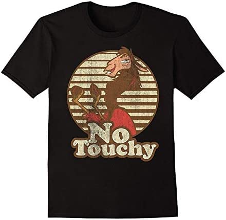 Kuzco Llama T-Shirt X-Large au motif original No Touchy pour un style unique