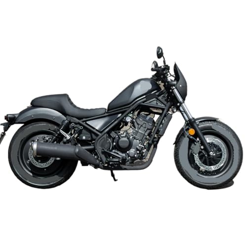 Asiento doble plano retro para moto Rebel 300 y 500 5
