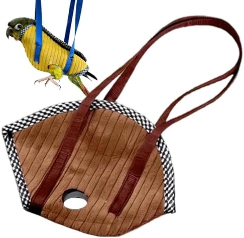 Bird Carriers,Escape Resistant Parrot Tote | Travel Bird Carrier - for Hiking Outdoor Day Trips Pet Moving Grooming Transport Cockatiel Conure