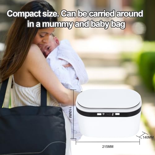 image for MYPIN Baby Wipe Warmer, Large Capacity Wipes Dispenser and Diaper Wipe