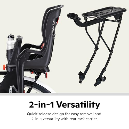 image for Schwinn Ovation Child Bike Carrier, Seats one Kid Ages 1+, Frame Mount