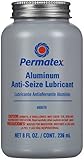 Permatex 80078 Anti-Seize Lubricant with Brush Top Bottle, 8 oz. by Permatex