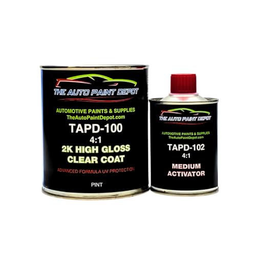 Auto Paint Depot Touch Up Paint - High Gloss Clear Coat -Made in the USA (Pint Clear Coat)