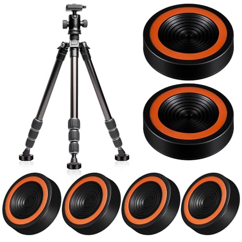 Pangda 6 Pack Anti Vibration Pads for Telescope Mount & Camera Tripod, Vibration Suppression Pads for Astronomy Telescope Nature Photography Observing Accessory