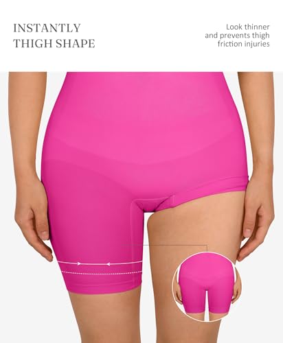 Image of FeelinGirl Shapewear Tummy Control Seamless Bodysuit Hip Enhancer Body Shaper for Women