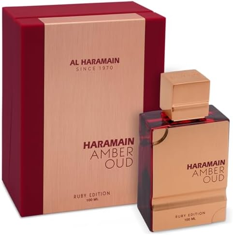 Al Haramain Amber Oud Ruby Eau De Parfum for Unisex 3.3 Ounce