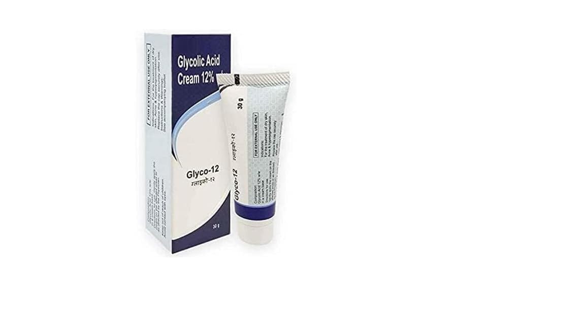 Polet Glyco-12 Glycolic Acid Cream | For Dry Skin, Acne 30g