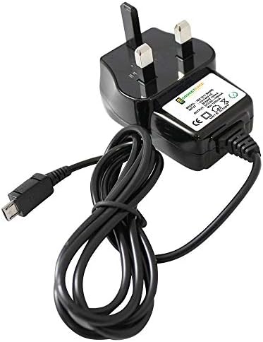 Gadget Juice Micro USB Mains Wall Charger Cable Lead with Charging LED compatible with Amazon Kindle Touch, Paperwhite, Voyage, Oasis, Kindle Fire HD