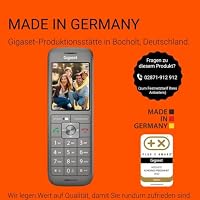 Gigaset CL660HX - design DECT-Mobilteil mit Ladeschale - Fritzbox-kompatibel - hochwertiges Schnurloses Telefon für Router und DECT-Basis, anthrazit-metallic [Deutsche Version] [Ohne Basis] – Ansicht 5