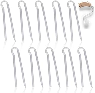 10pcs Hearing Aid Tubes, Flexible Hearing Aid Tubing Replacement Professional Hearing Aid Supplies for Seniors(3.1*2.0mm)